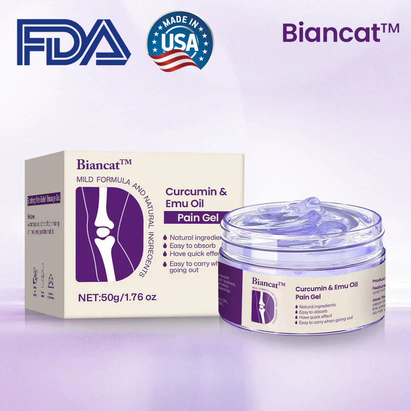 Biancat® Curcumin & Emu Oil Pain Gel