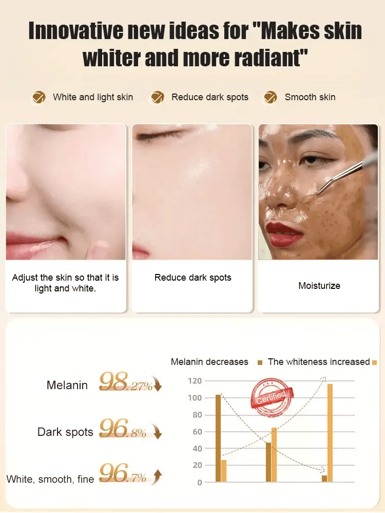 Brightening and Whitening Spot-Removing Face Mask